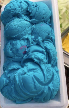 Blue Bubble Gum Ice Cream | FLAVOURFOX