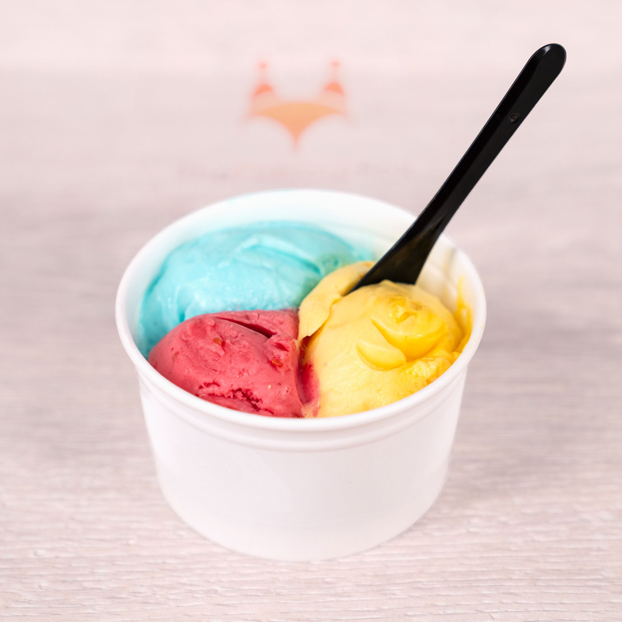 Ice cream scoop grams discount